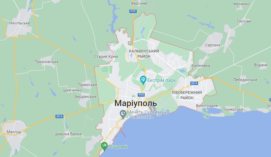 Press release: strike on children’s clinic and advance toward Mariupol