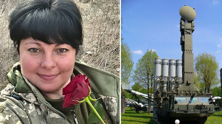 S-300 operator Tetiana has served 20 years with her soldier husband