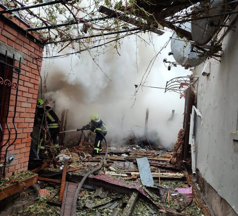 Attack of the Shahed drones on Kropyvnytskyi: one dead, one wounded