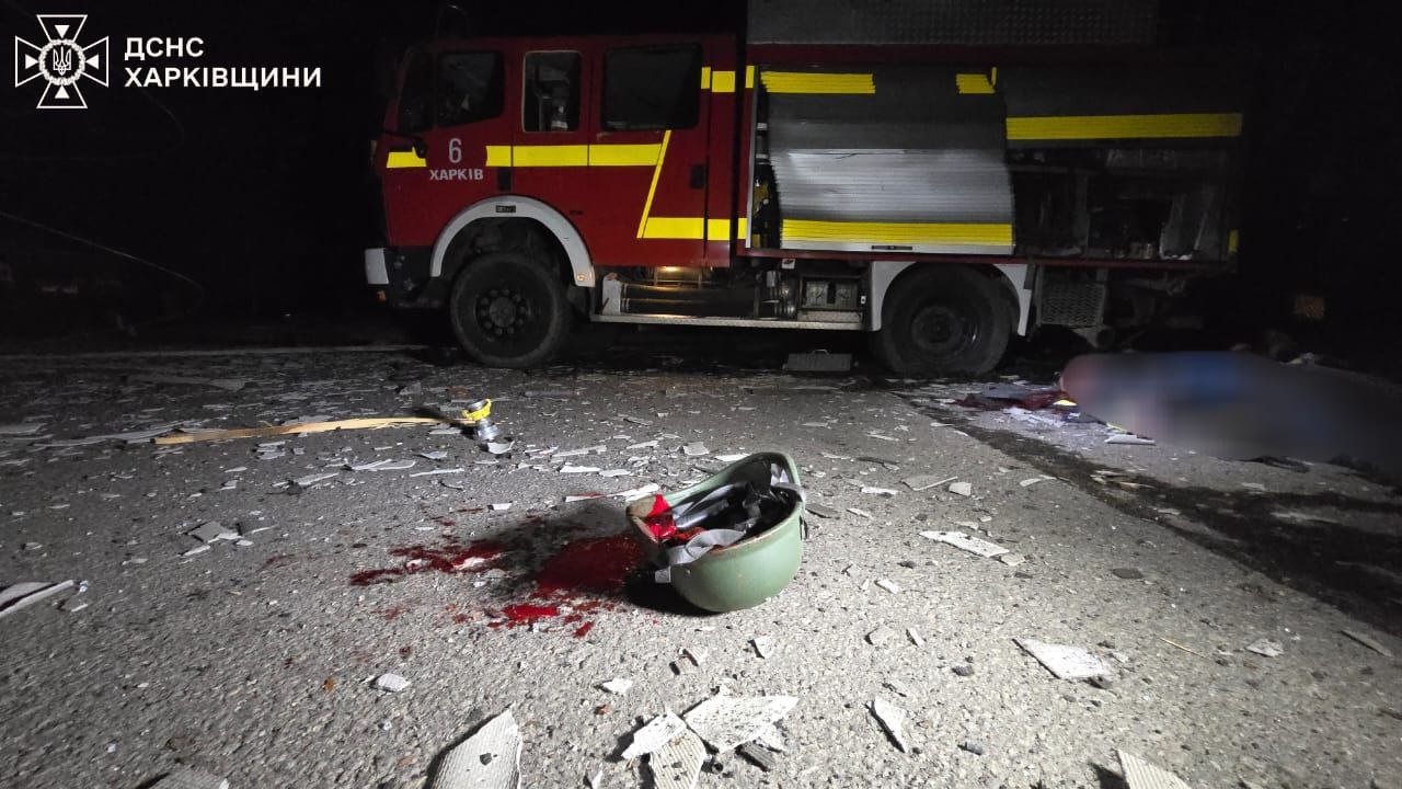 Russia attacked Kharkiv with Shaheds: 4 dead, including three rescuers