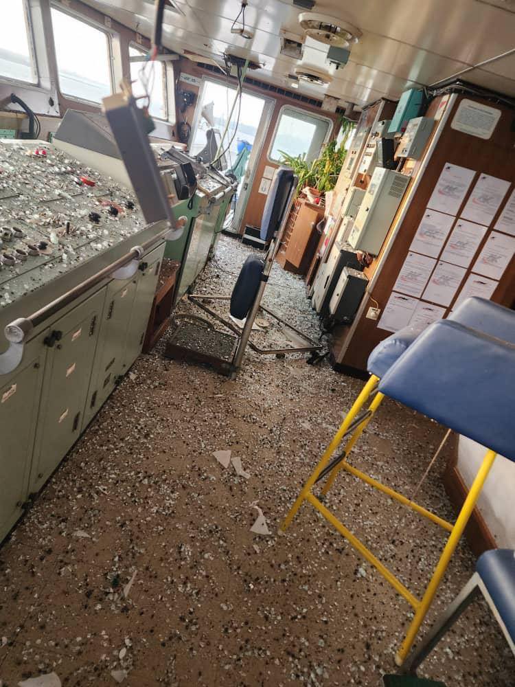 Russian missile hits grain ship with 6000 tons of corn in Odesa