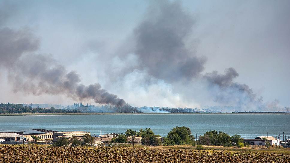 Town under Russian control since 2014 near Mariupol