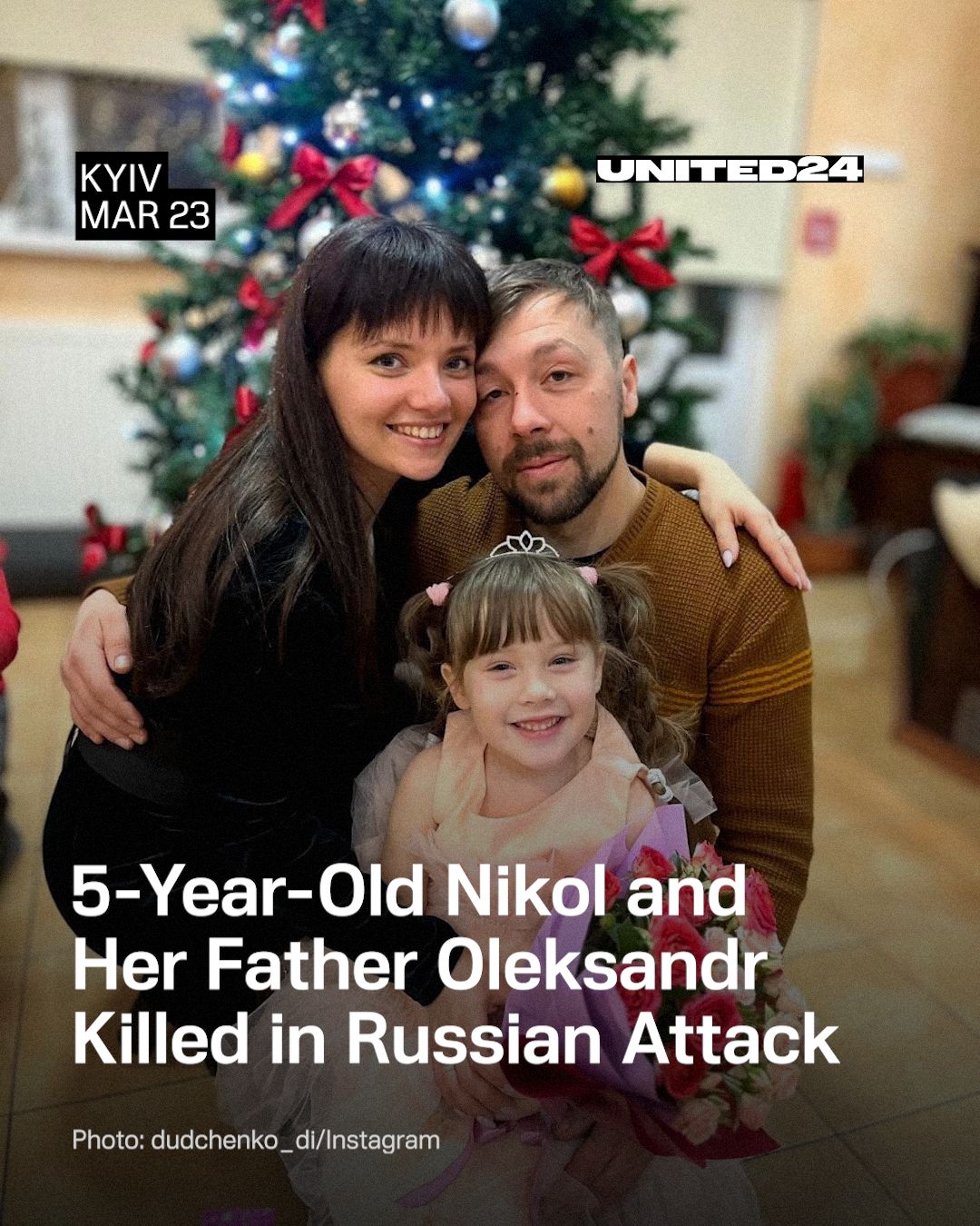 Russian drone attack on Kyiv kills three, including a five-year-old girl.