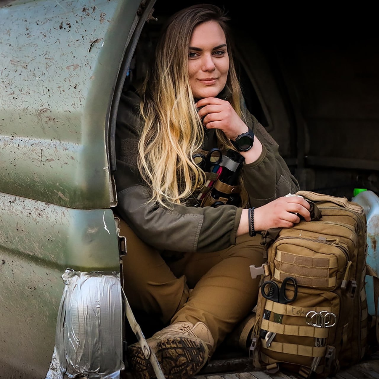 Combat medic Iryna Tsybukh (Cheka) from Hospitallers died in Kharkiv region