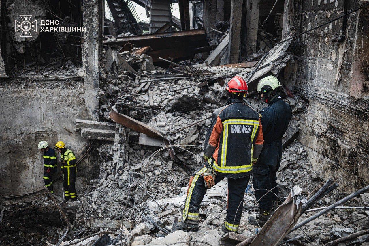 Rescue efforts in Kharkiv continue as death toll rises to 5