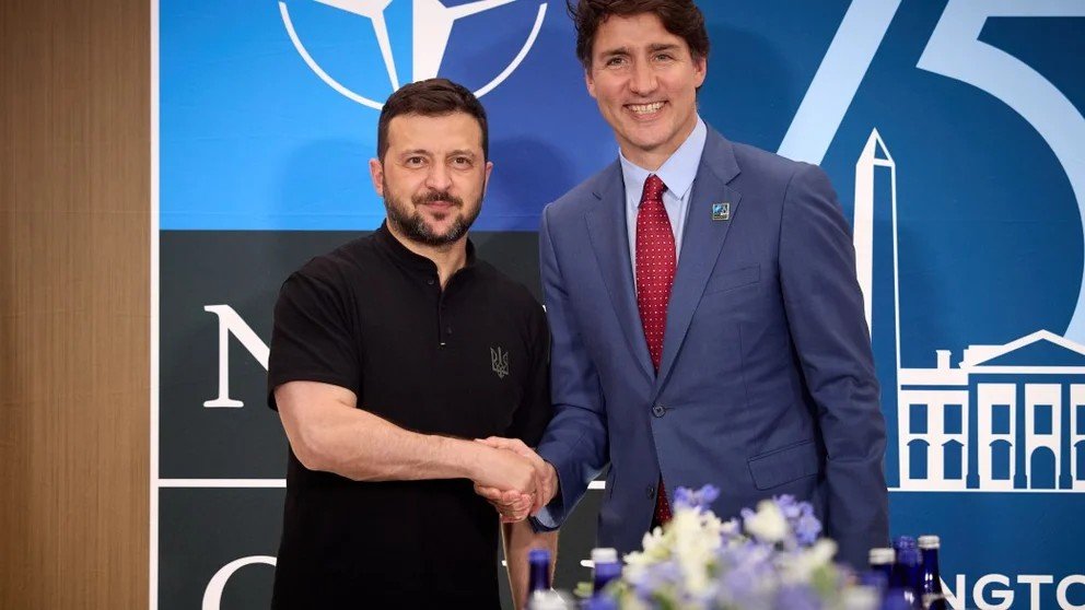 Zelenskyy and Trudeau discuss $500M military aid