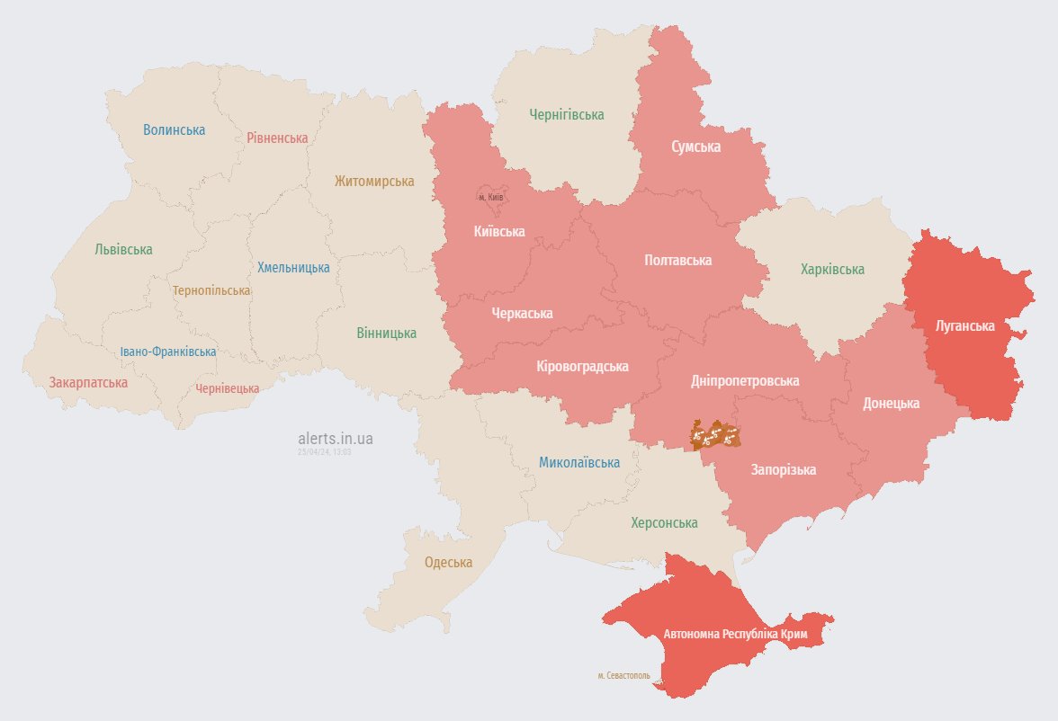 Threat of ballistic weapons use from the east