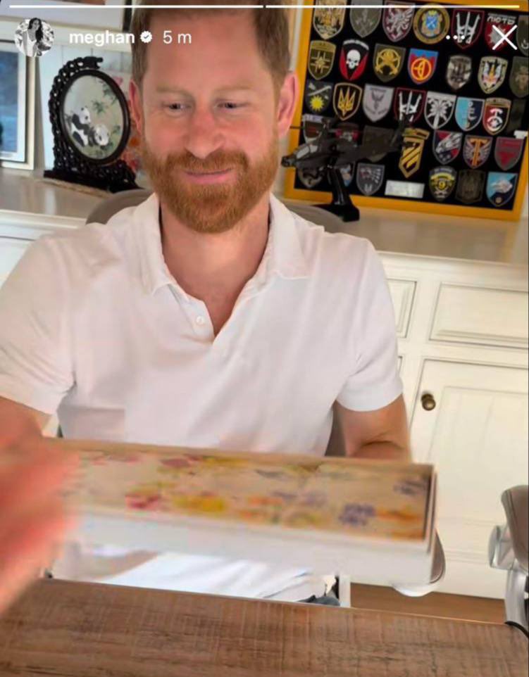 Prince Harry’s home displays Ukrainian Armed Forces unit patches gifted during visits