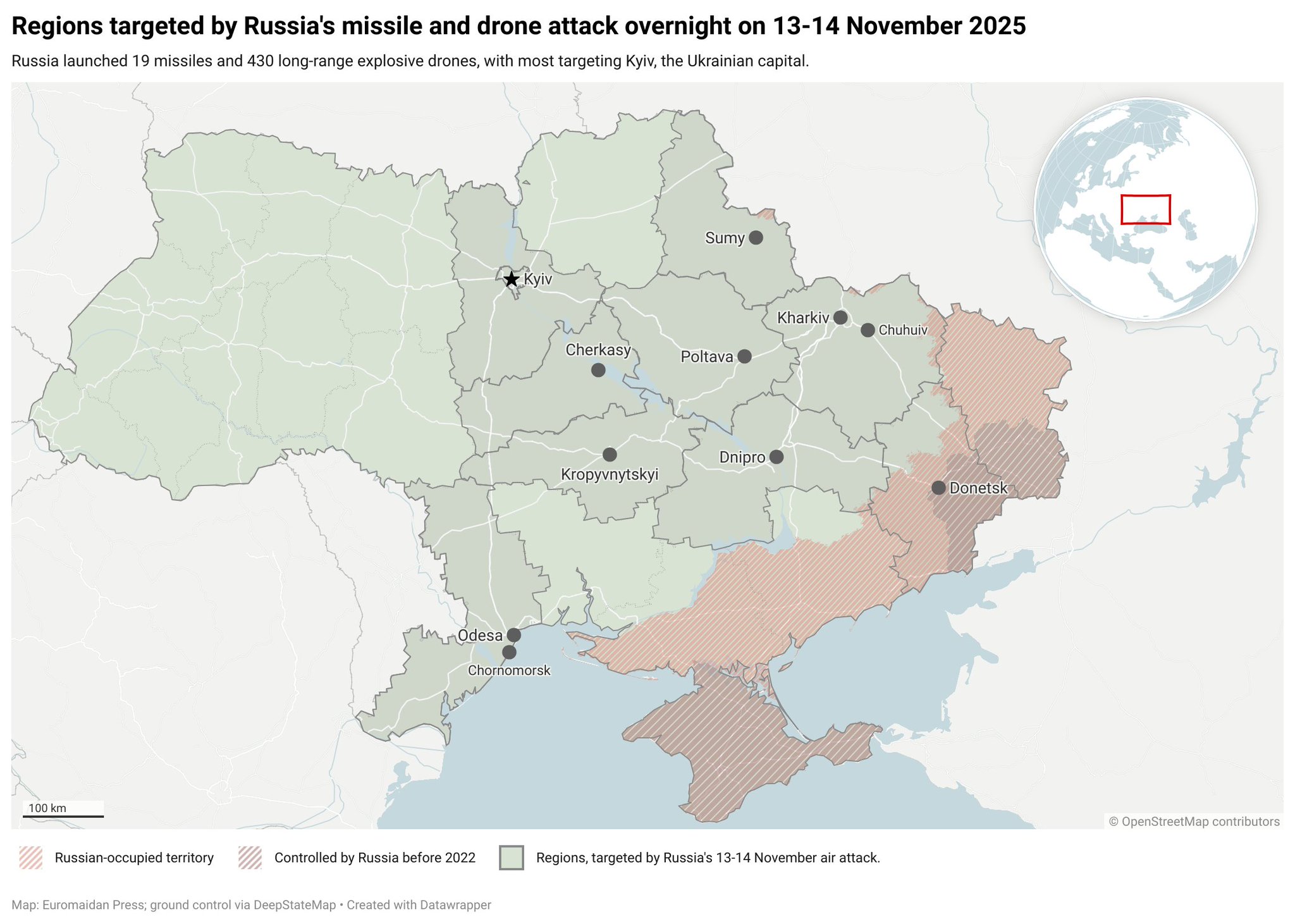 Kyiv drone attack kills six, injures 36: Mayor Klitschko