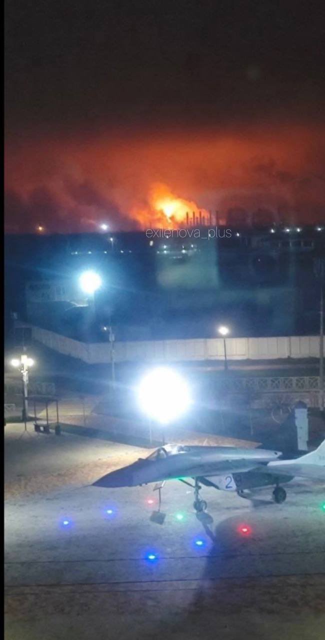 Drones attacked Nevinnomyssk at night