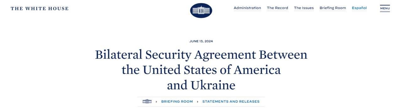 US-Ukraine security deal archived