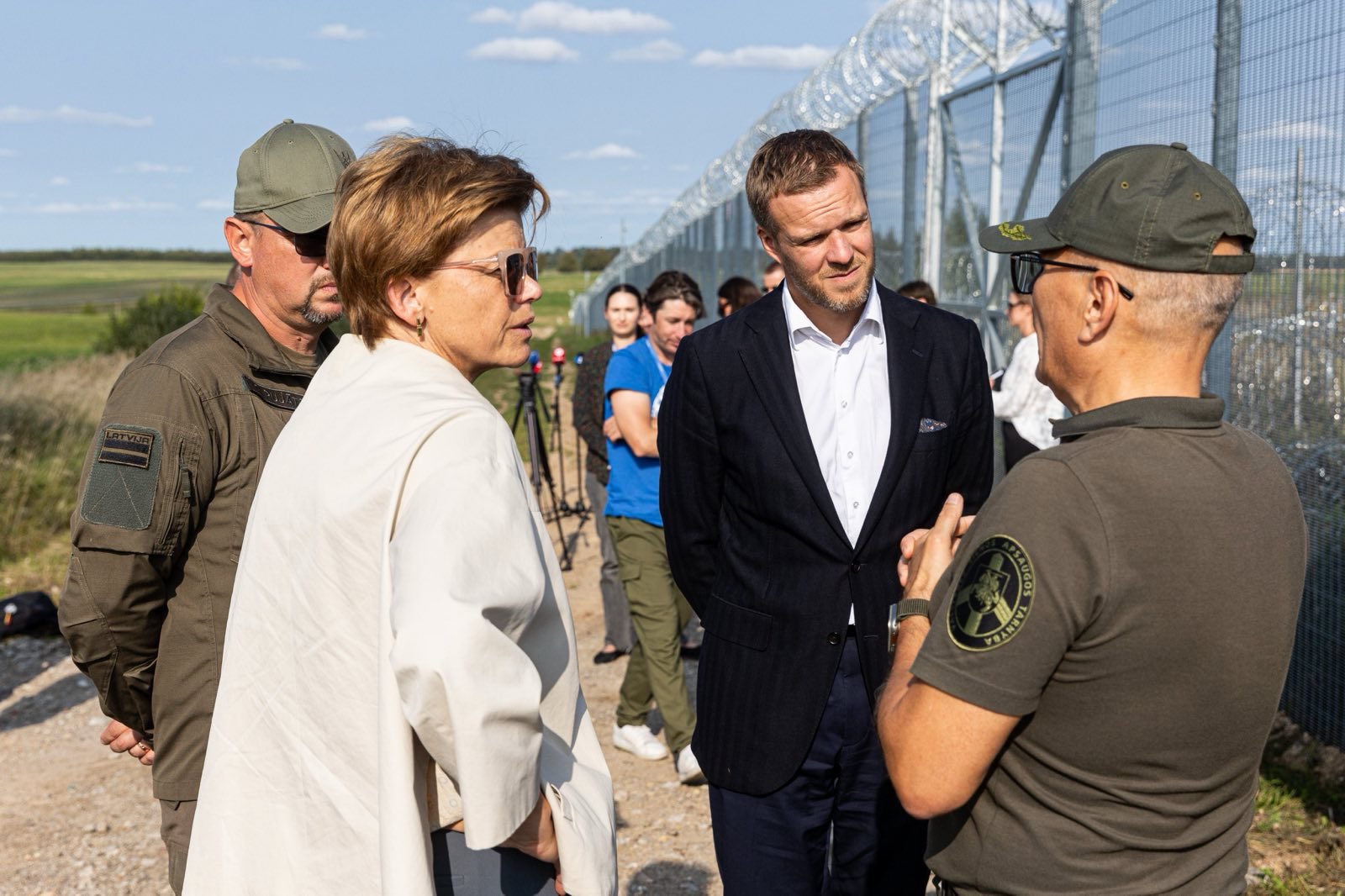 Meeting at Lithuania-Belarus border to boost EU external border security.