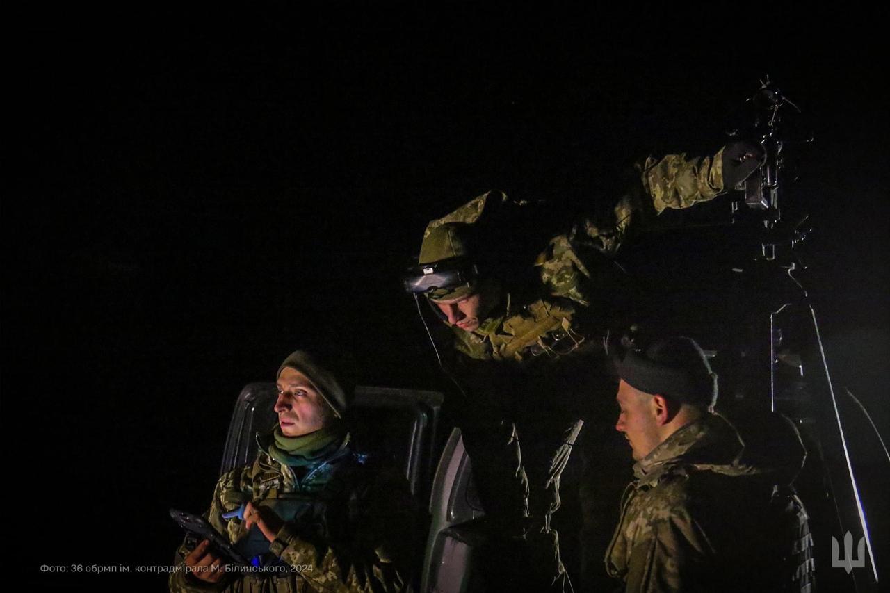 36th Marine Brigade on Night Watch