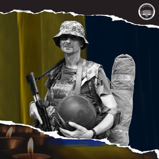 Hommage aux héros ukrainiens tombés au combat