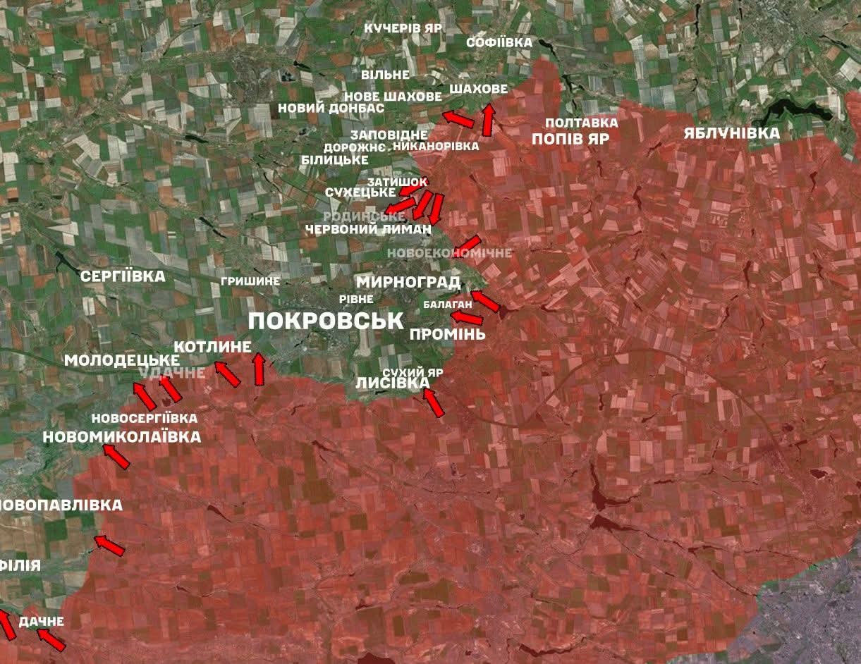 Situation in Pokrovsk-Myrnohrad Agglomeration as of November 22