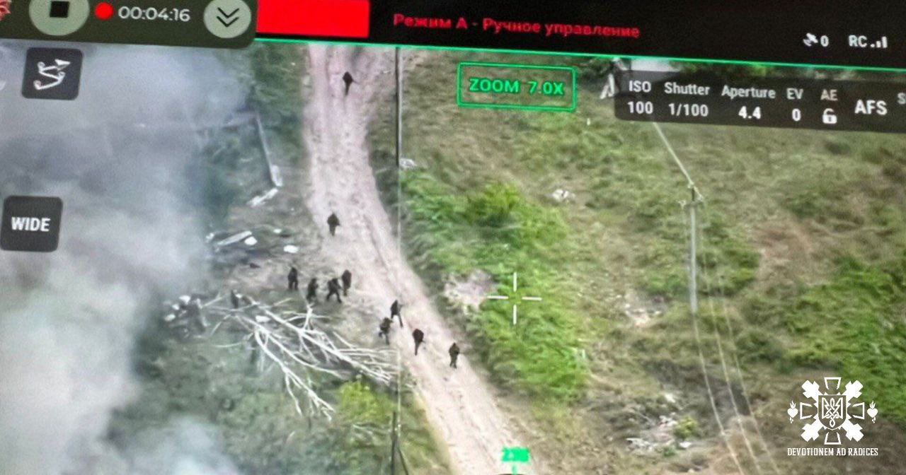 Russian assault group near Vovchansk