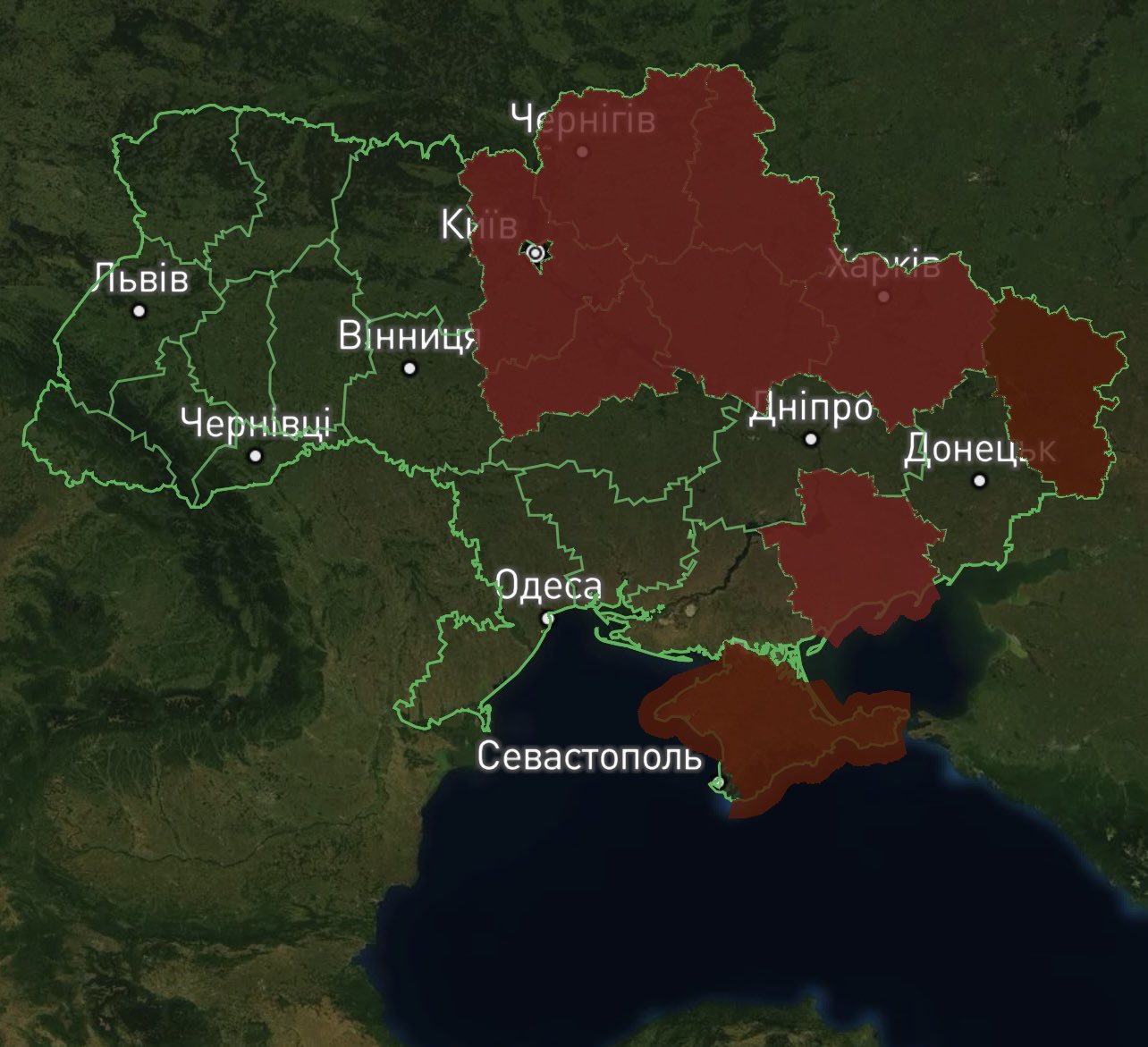 9 regions sought shelter, but Kyiv did not
