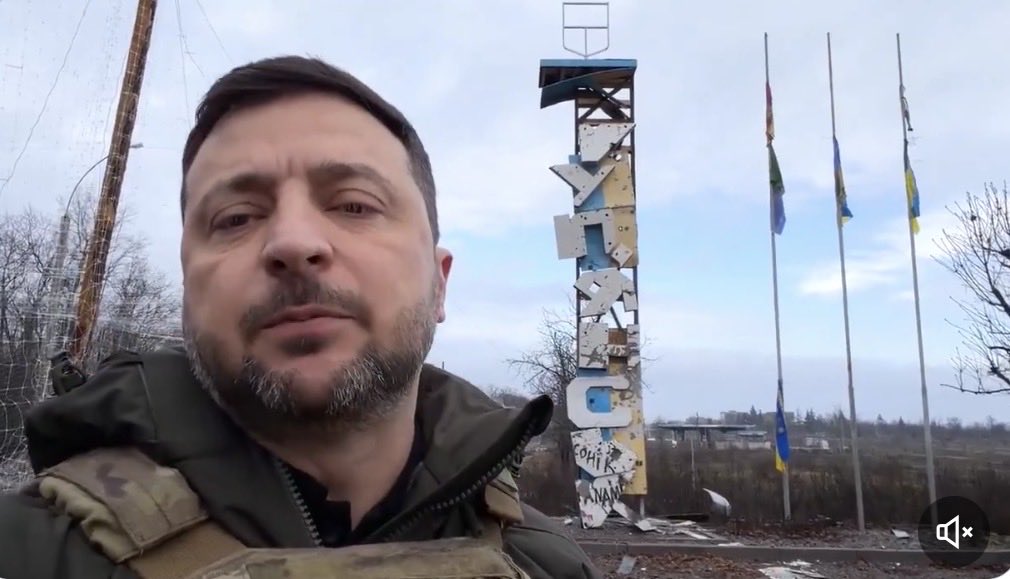 Russia claims Kupiansk occupied as Zelenskyy visits Kharkiv region.