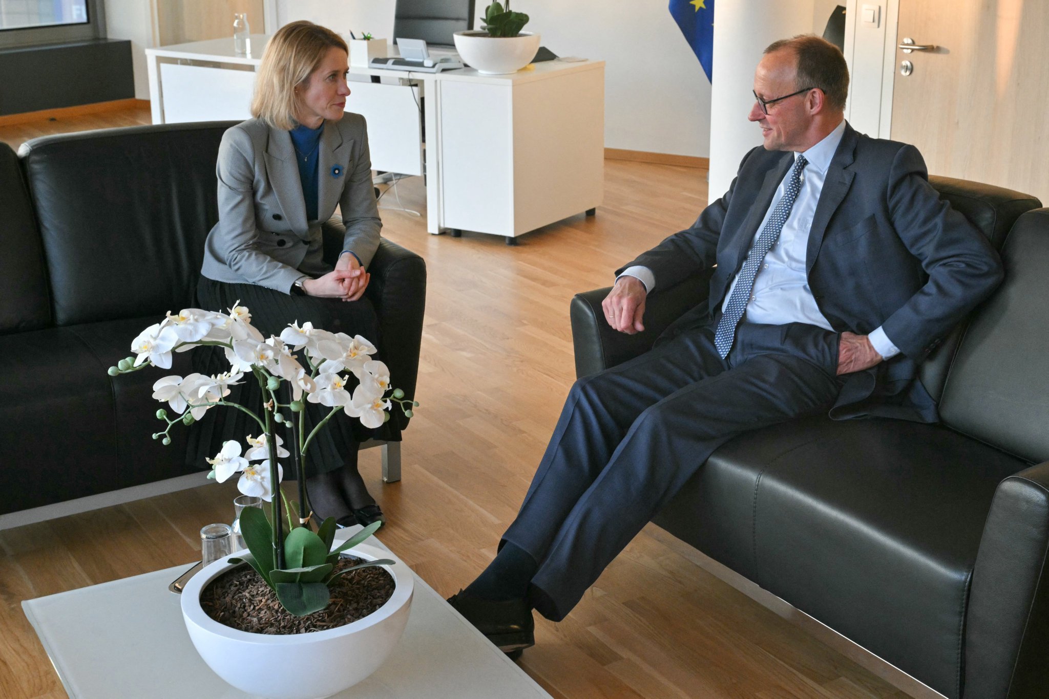 Meeting Merz on defense and Ukraine