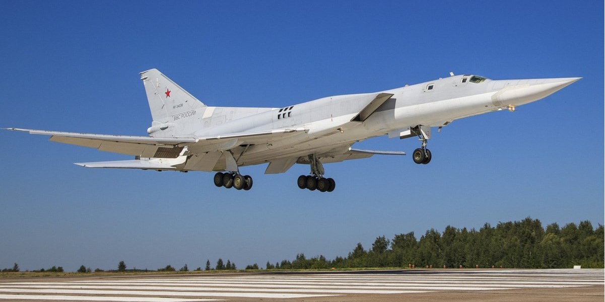 Tu-22M3 spotted over Black Sea