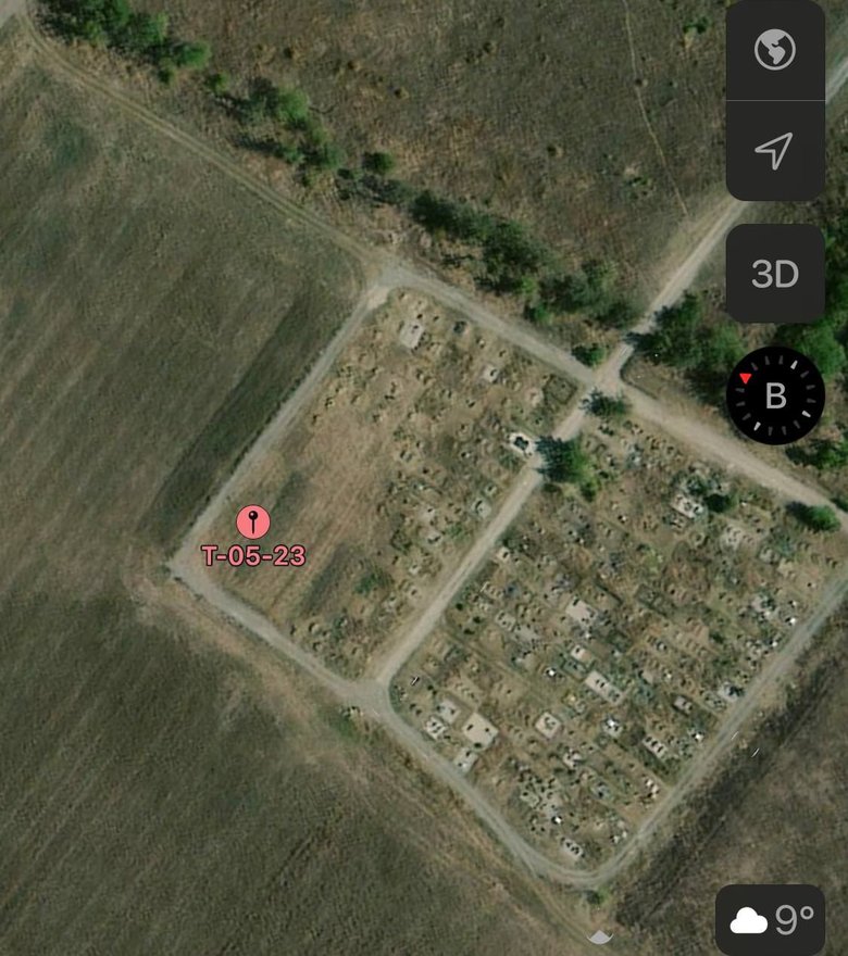 Russians mass-bury Mariupol victims in Mangu