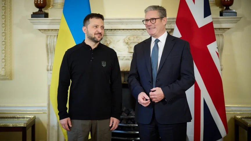 Britain will provide Ukraine with $6.6 billion aid in 2025, Zelensky