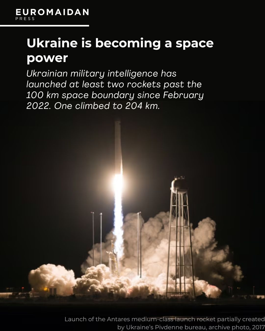 Ukraine Launches Rockets to Space From Transport Aircraft