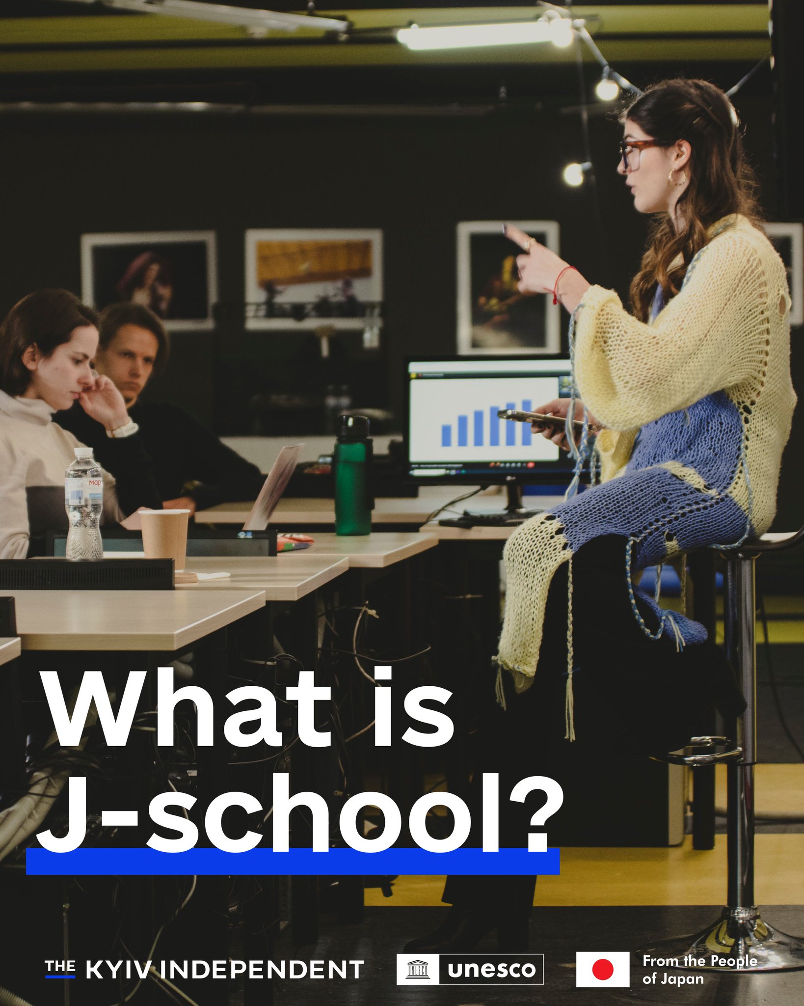 Kyiv Independent launches J-School for Ukrainian journalists, focusing on English-language skills.