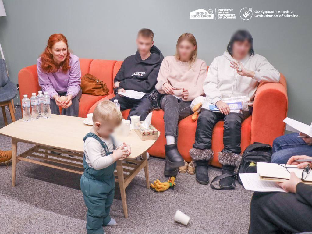 Five children returned from under Russian occupation