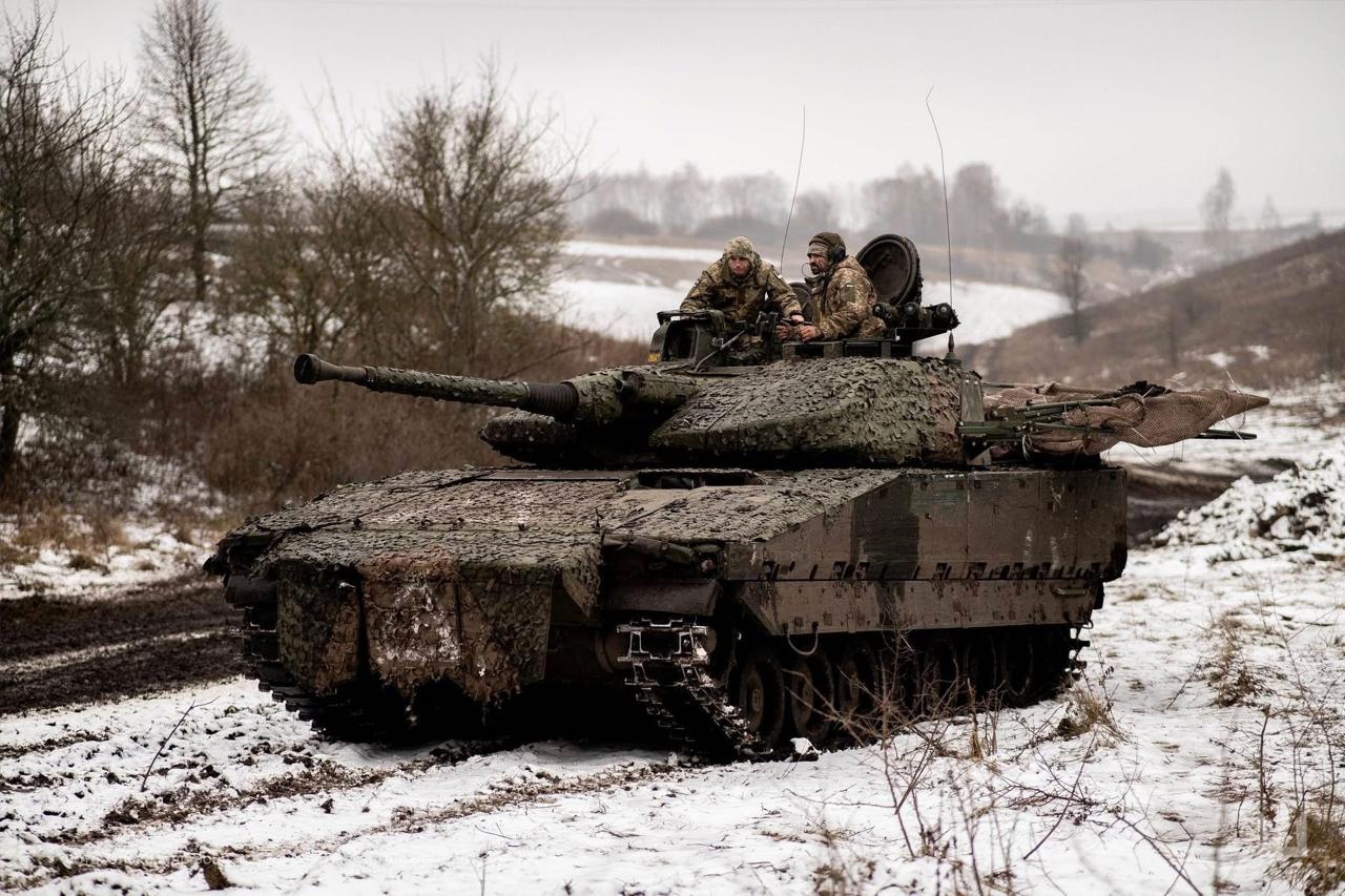 CV90s de l’armée ukrainienne combattent les occupants
