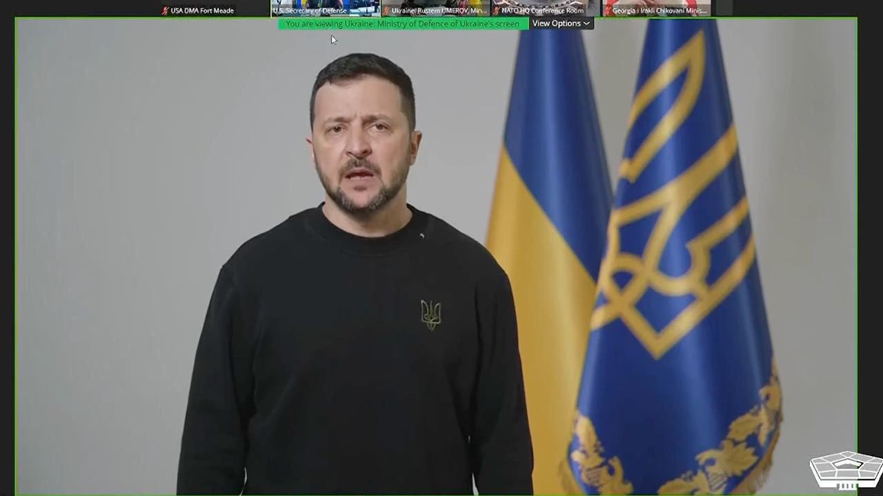 Ukraine forms new brigades, Zelensky announces at Ramstein meeting