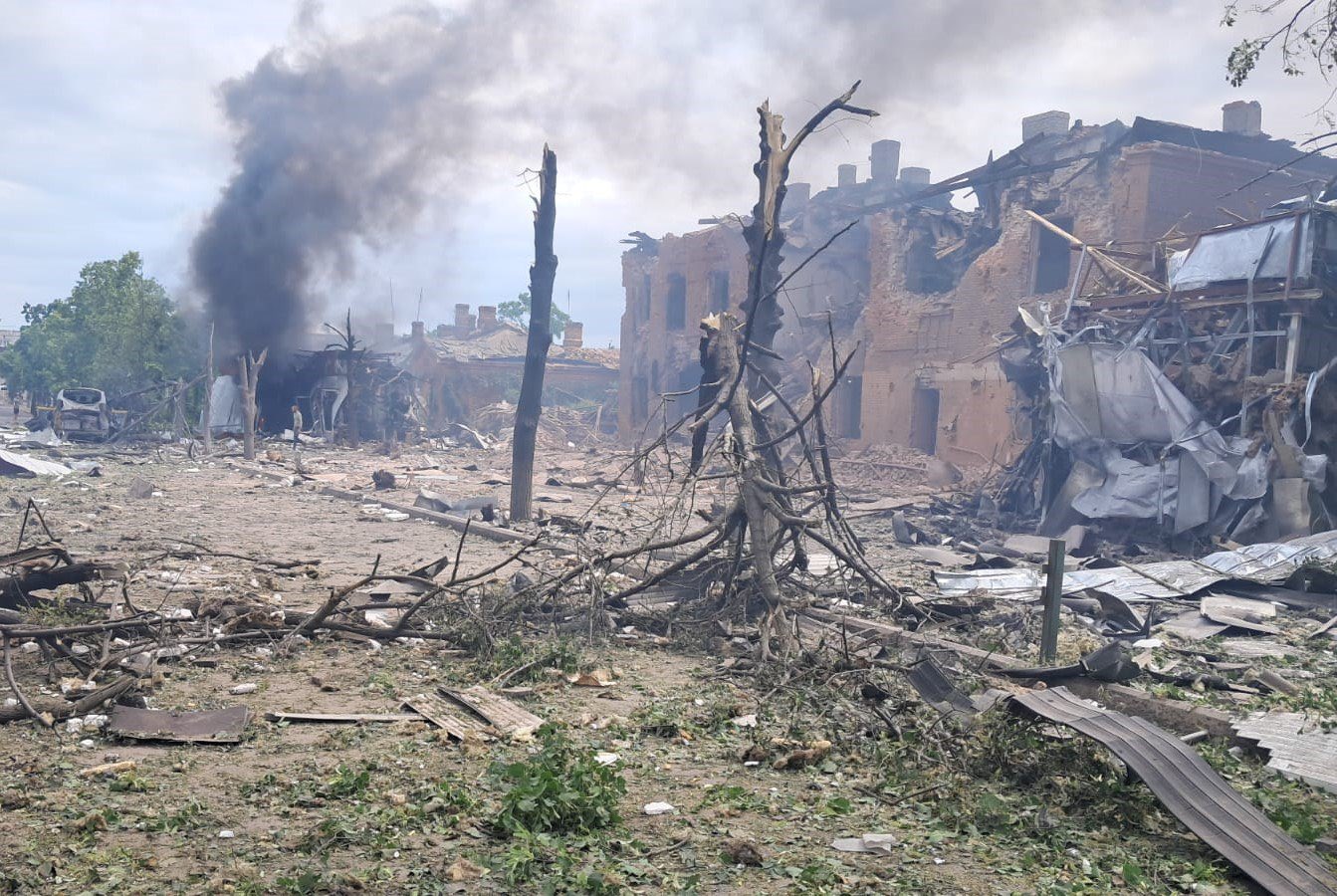 Eight civilians injured in Russian attack on Lyman, Donetsk