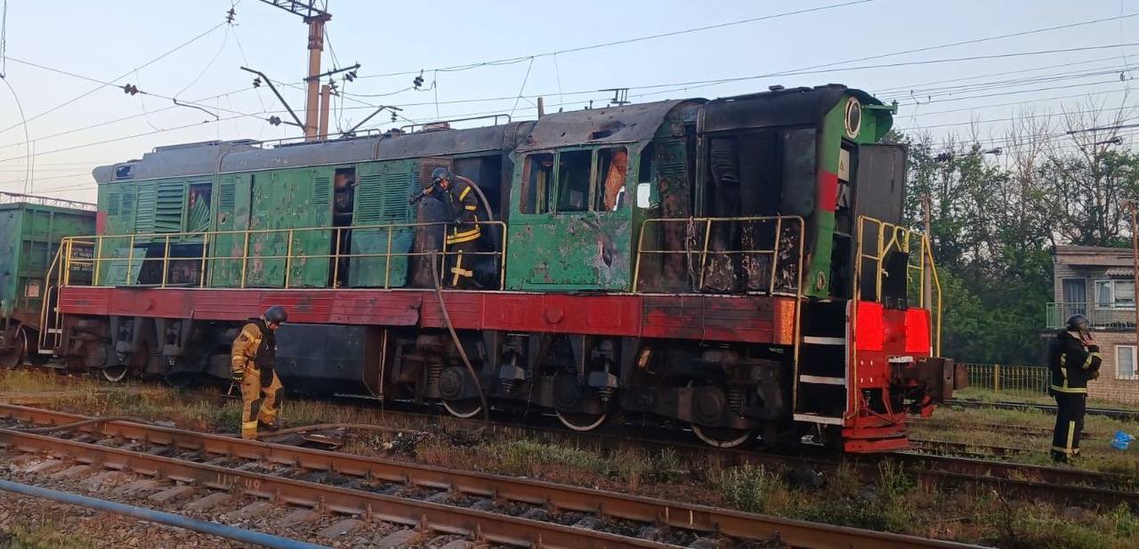 Russian Forces Struck Railway in Dnipropetrovsk Region: Train Driver Injured