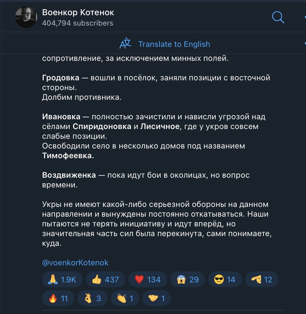 Ukrainian raid succeeds in Kursk Oblast