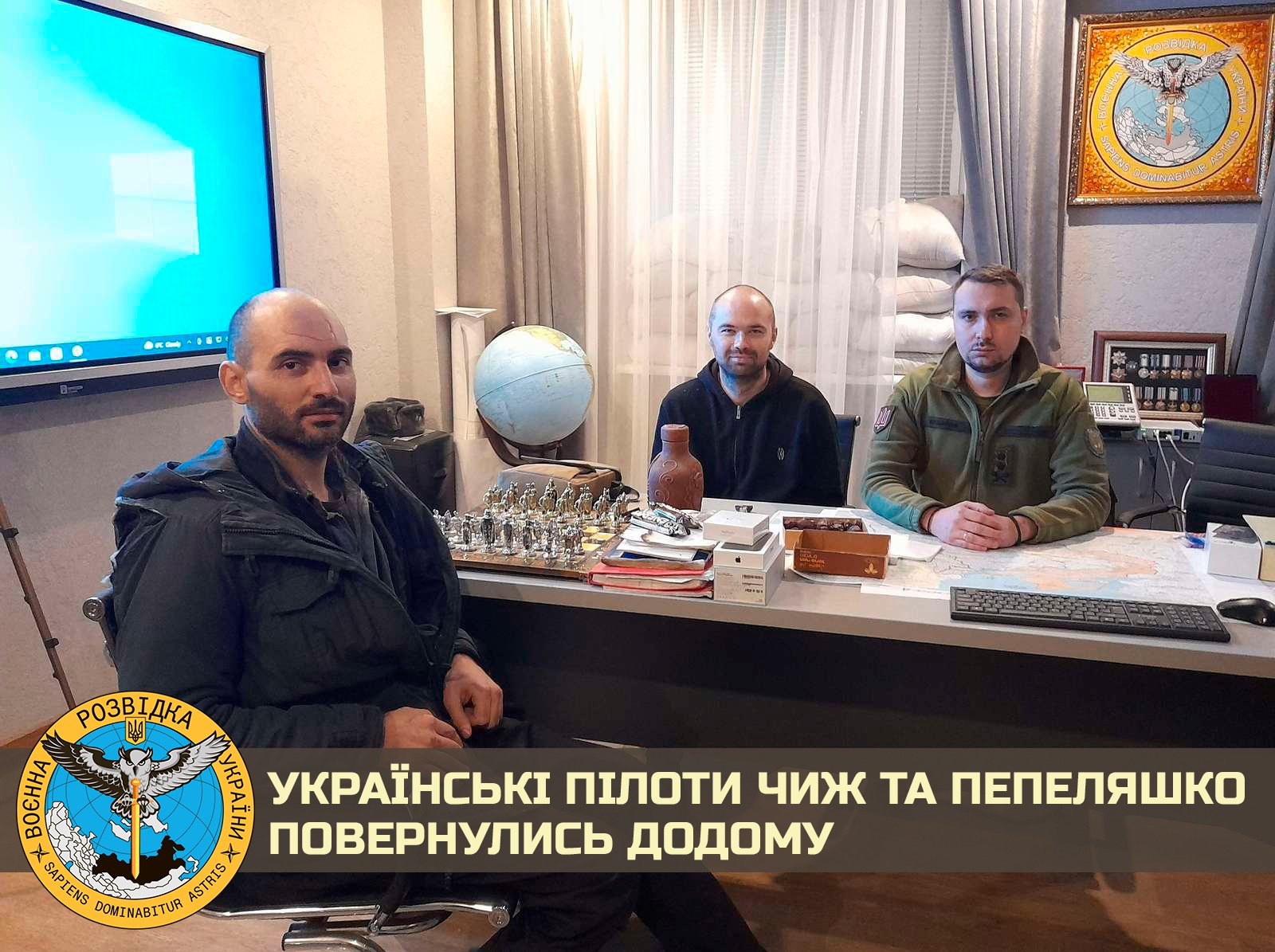 Ukrainian Pilots Chyz and Pepelyashko Return Home After Captivity