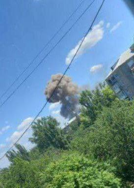 Explosion in temporarily occupied Pervomaisk, Luhansk region