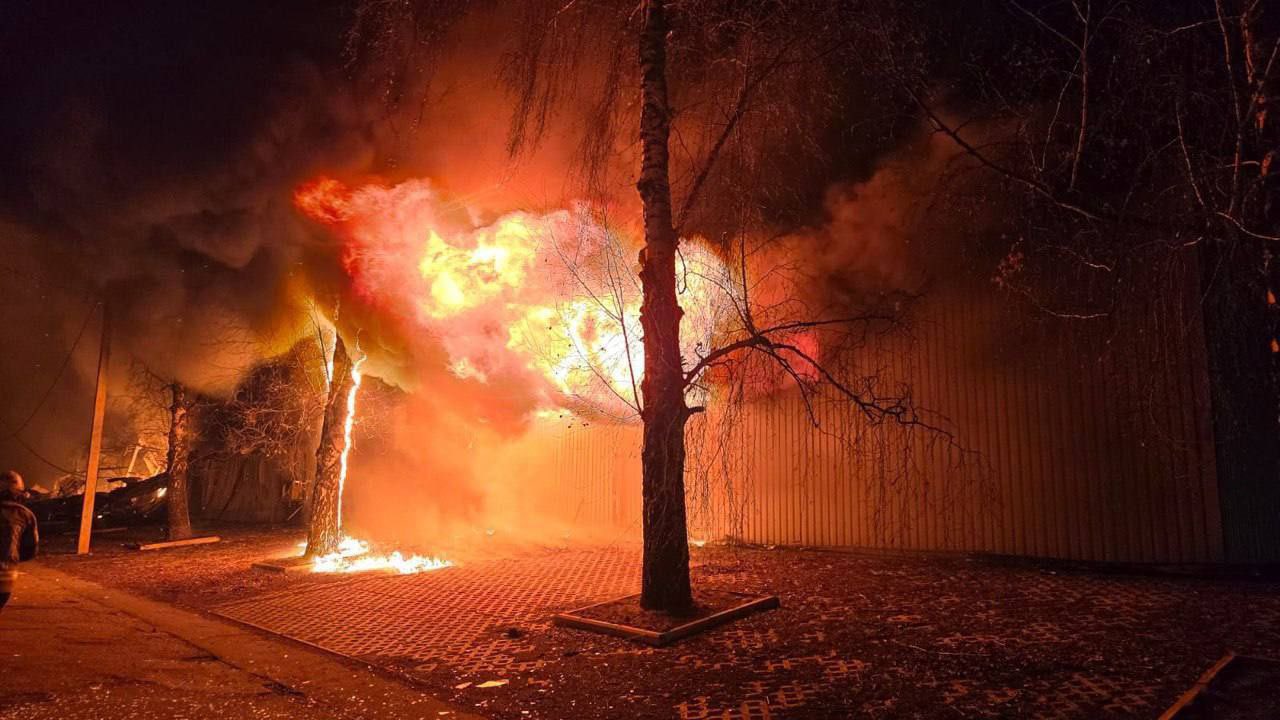 Massive Russian drone attack hits Kharkiv, 15 explosions reported