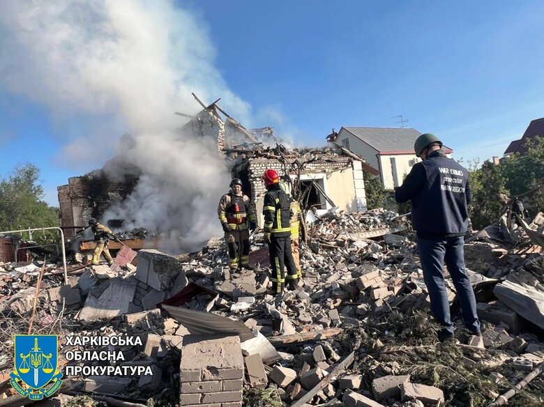 At night, Russians struck Kharkiv with S-400 missile, prosecutors say