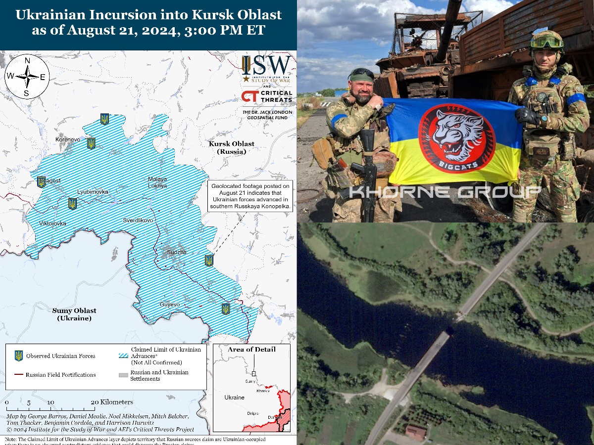 Russian troops encircled near Seym River