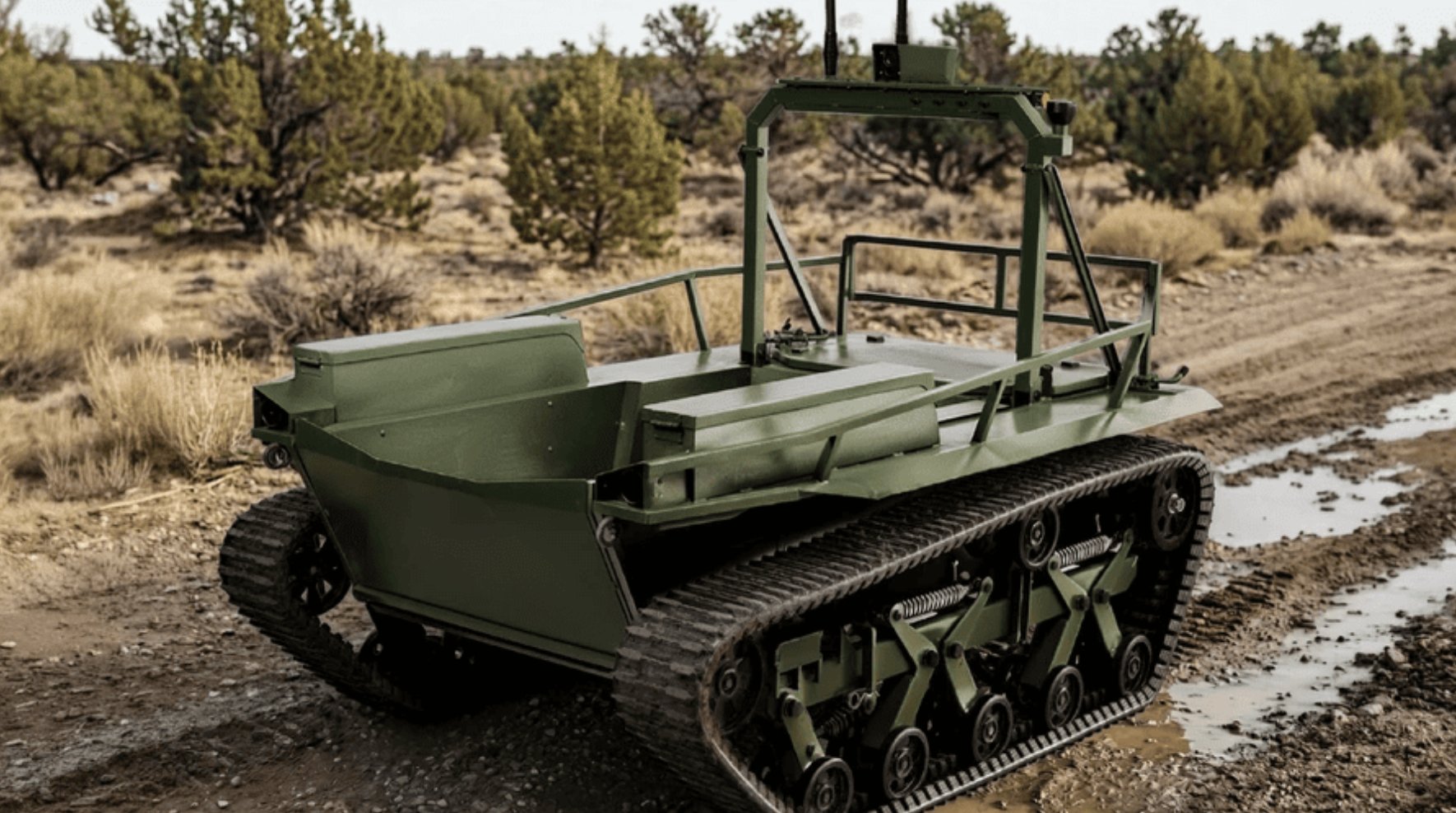 Ukrainian UGV Evacuates Wounded Soldier 24 km Under FPV Threat