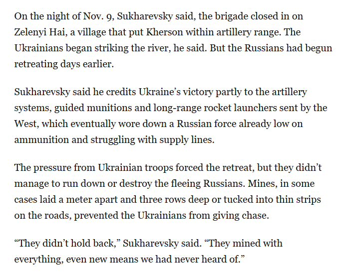 Mines and unexploded ordnance hinder Ukraine’s advance
