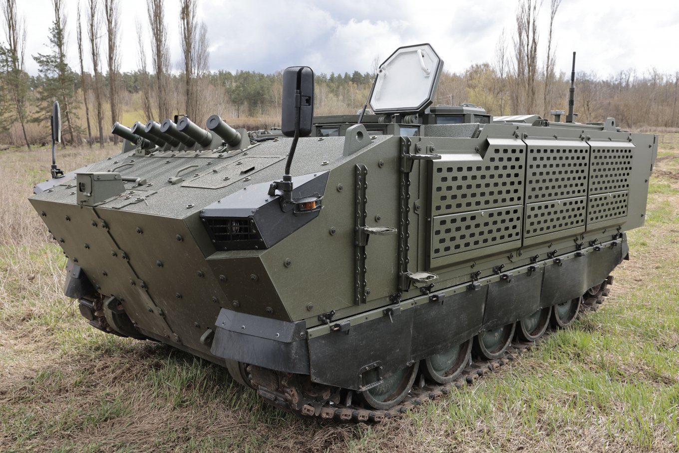 Ukraine Launches Factory Trials of New Tracked APC Skif