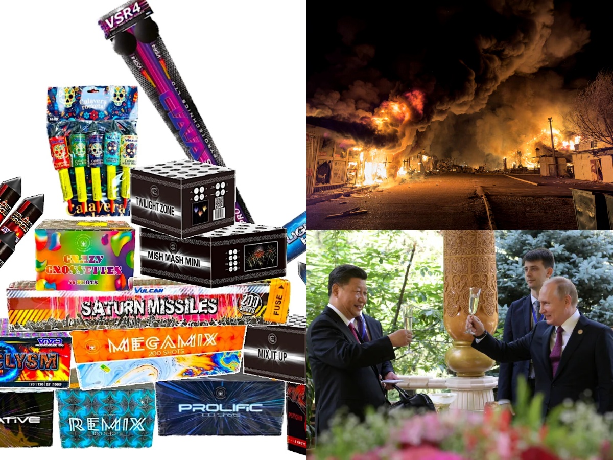 Fund Ukraine instead of fireworks