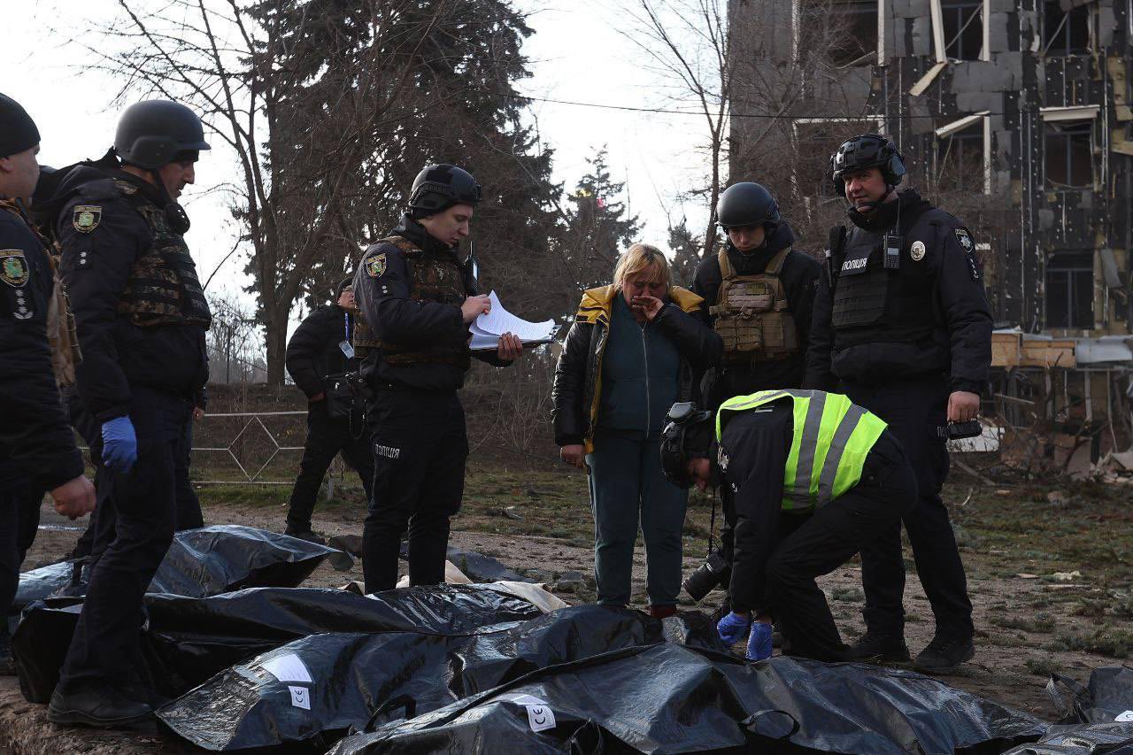 Russian missile attack on Izium leaves 5 dead, including child