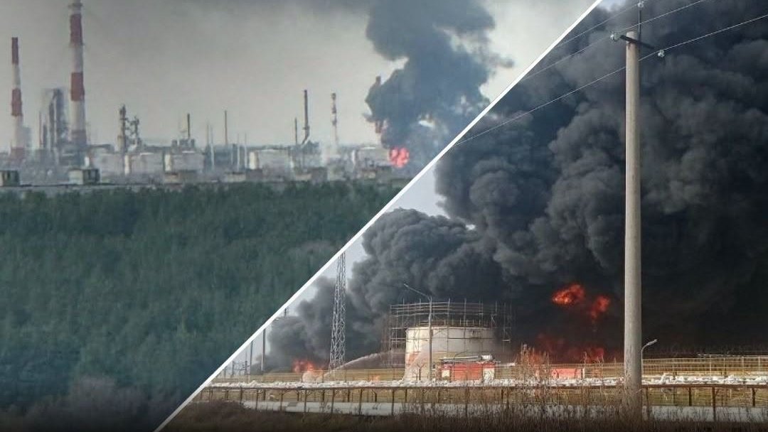 Ukraine Strikes Four Key Russian Oil Facilities Simultaneously