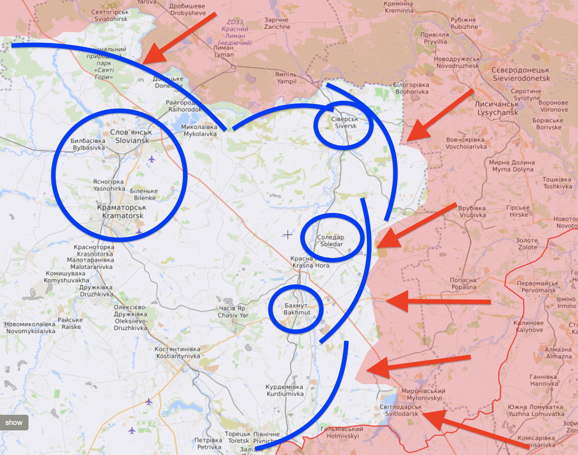 Ukraine’s New Defense Line in Donbas Battle Enters Next Stage
