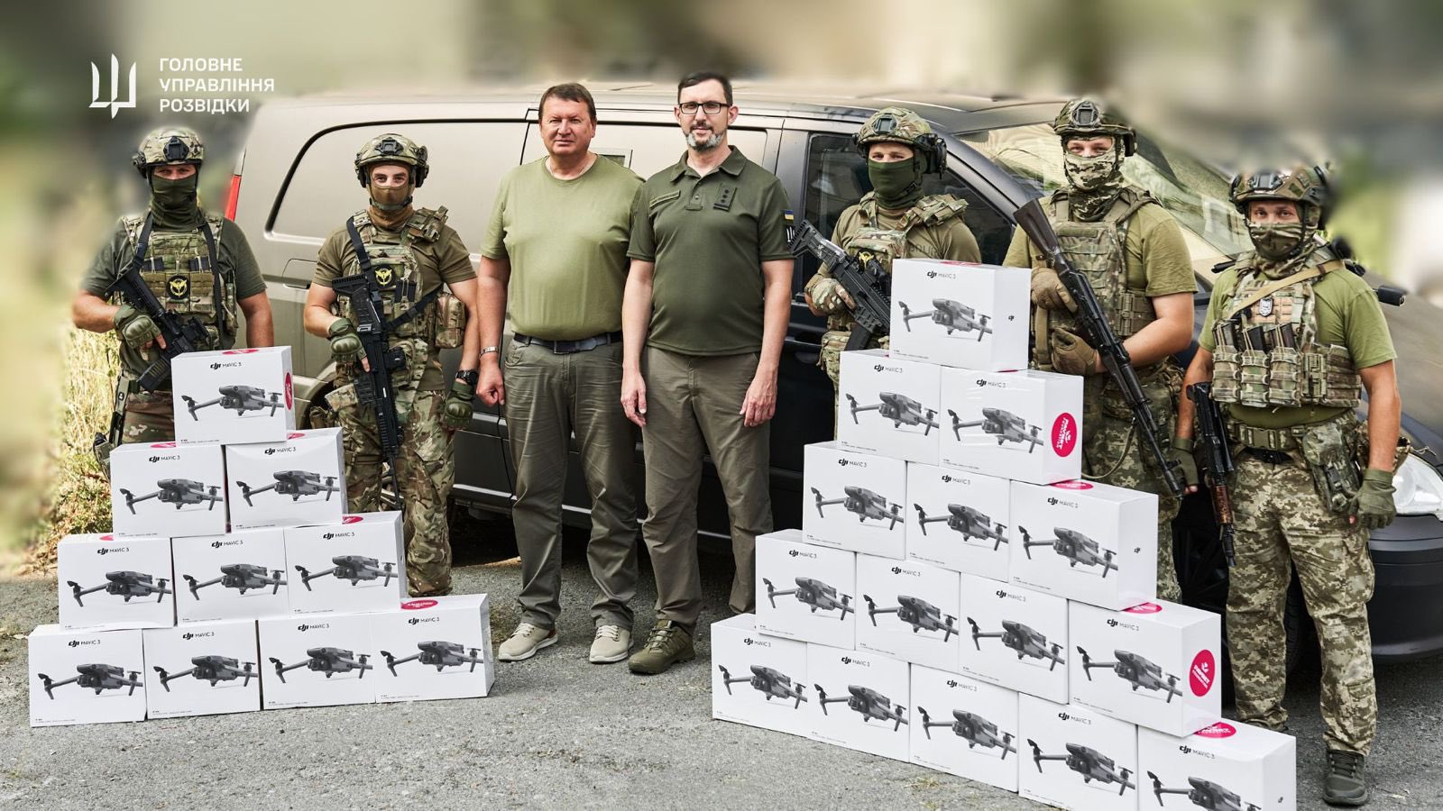 Drones and Scout Van Donated by Benefactors