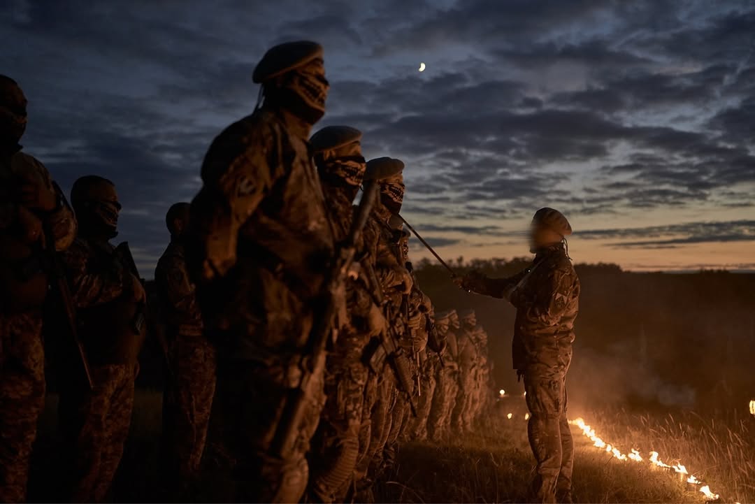 Cérémonie publique du 144e Centre des Forces Spéciales