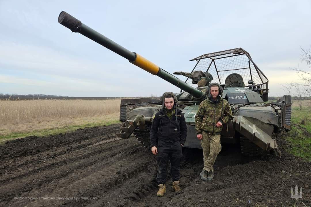 T-72AMT tank in service with 1st Separate Tank Brigade