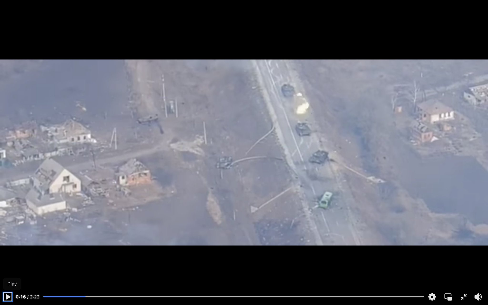 GeoConfirmed post about crossing and encirclement near Izyum